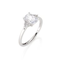Anello Amen Donna Princess in Argento Zircone RBABBBZ3 - RBABBBZ3